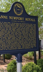 Alabama Heritage Anne Newport Royall