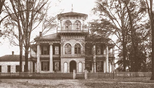 Postcard image of Drish House, c. 1907