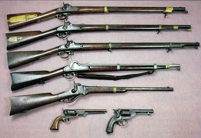 Alabama Heritage Civil War small arms weapons