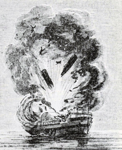 Alabama Heritage Mobile 1836 Ben Franklin steamer explosion