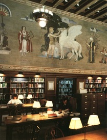 Linn-Henley Research Library murals