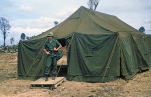 Maj. William H. Wood in South Vietnam