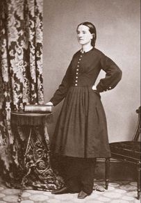 Old Photo of Mary Edwards Walker Standing