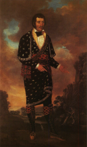 Painting of General William McIntosh