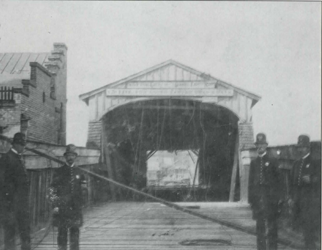 Franklin Street Bridge Horace King 1862