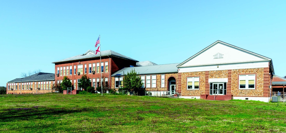 Mayor Jo Ann Fambrough hopes to move the town hall and other civic functions into a restored Old Munford High School.