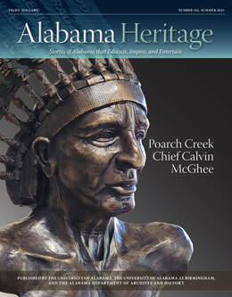 Alabama Heritage Poarch Band Creek Chief Calvin McGhee