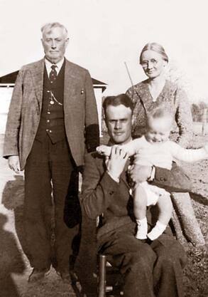 James Henry Johnson and family