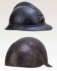 WWI helmets