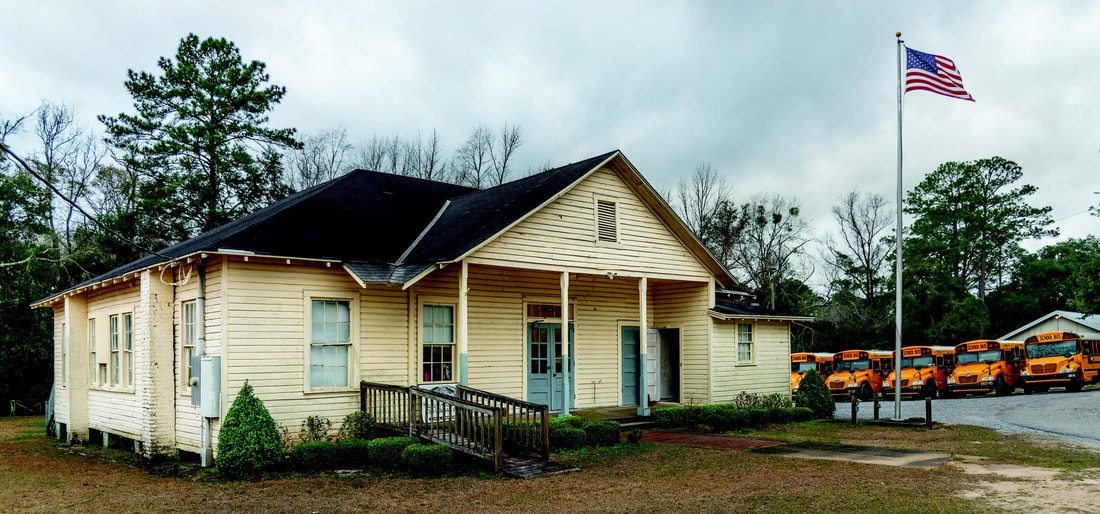 The Tanner Williams old schoolhouse was built in 1915 and remained in use until 1984.Picture